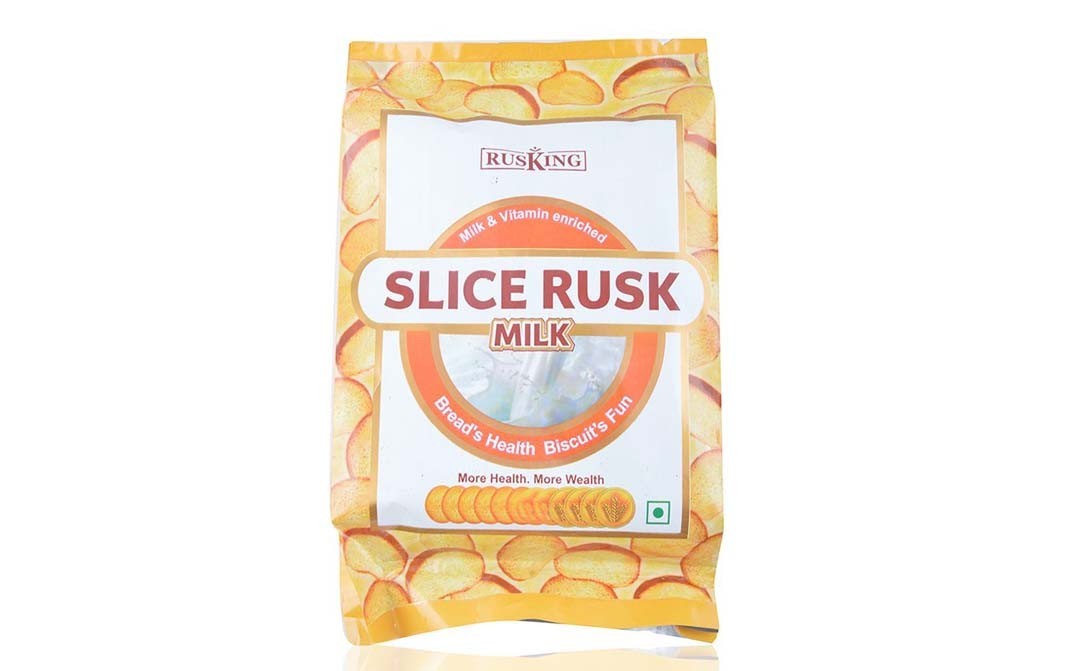 Rusking Slice Rusk Milk    Pack  200 grams